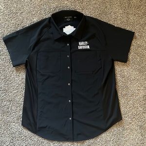 Harley-Davidson Women’s Pivot Performance BK Shirt w/Coolcare Technology Size XL